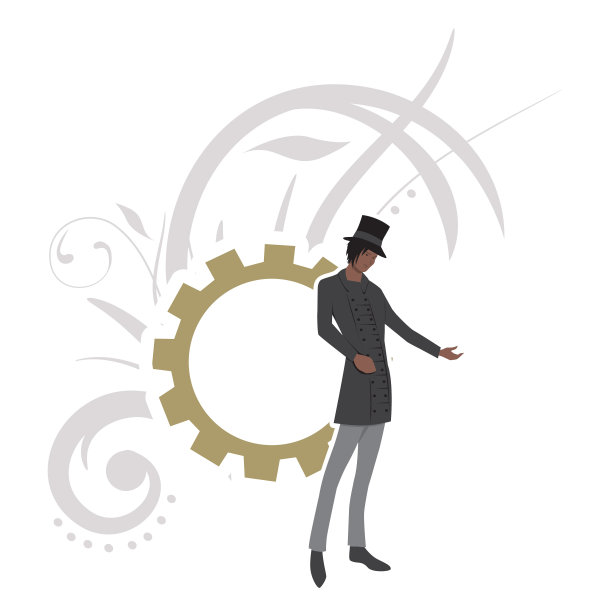 蒸汽朋克的男人图片下载