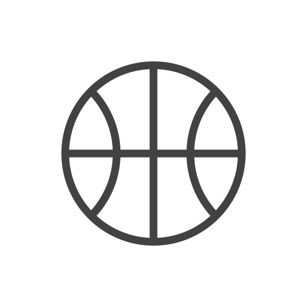 概述风格的ui图标教育和学校类收集。向量黑色线性插图。篮球孤立在白色的背景上。体育产业设计元素，大学图片下载