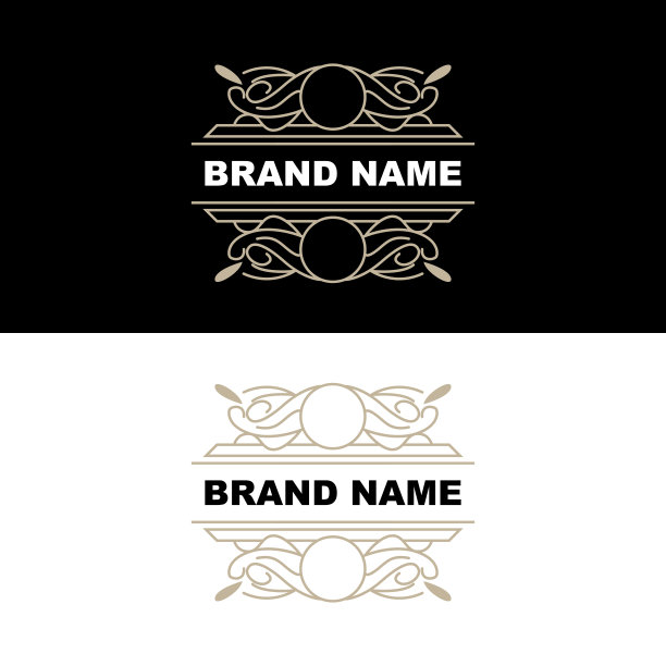 采购产品优雅极简装饰标志模板豪华装饰婚礼装饰业务，蜡染风格邀请，蜡染，染色，初始品牌设计图片下载