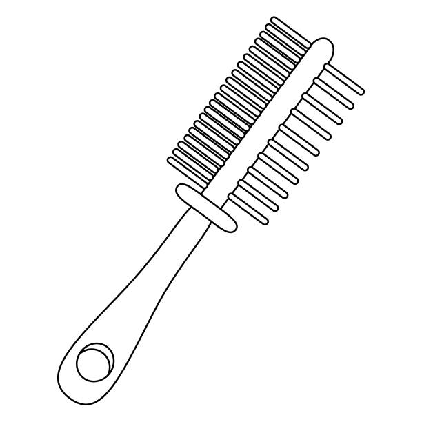 梳理动物皮毛，猫，狗，动物护理。图片下载