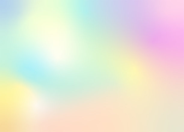 粉彩渐变背景，全息彩色抽象壁纸图片下载