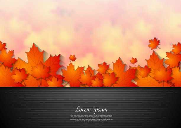 明亮的企业秋季背景图片下载