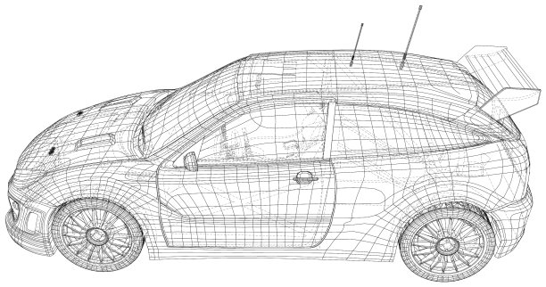赛车越野运输eps10图片下载