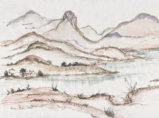 秋天的高山图片下载