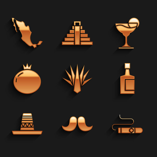 设置龙舌兰胡子雪茄龙舌兰瓶图片下载