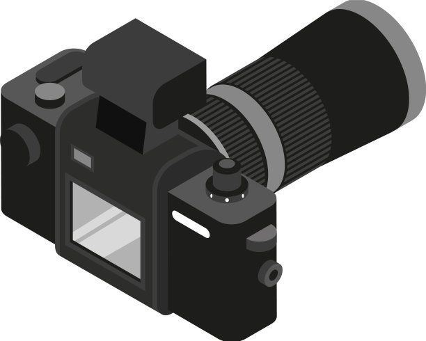 相机等距图标图片下载