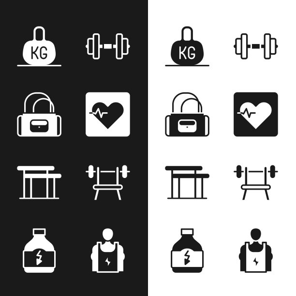 设定心率运动袋重量哑铃图片下载