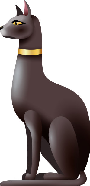 卡通埃及猫图片下载