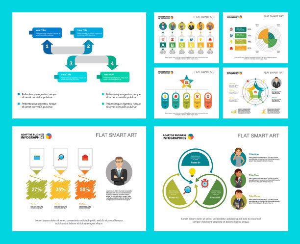 丰富多彩的营销或保险概念图片下载