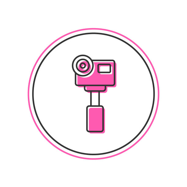 填充轮廓动作极致相机图标隔离图片下载