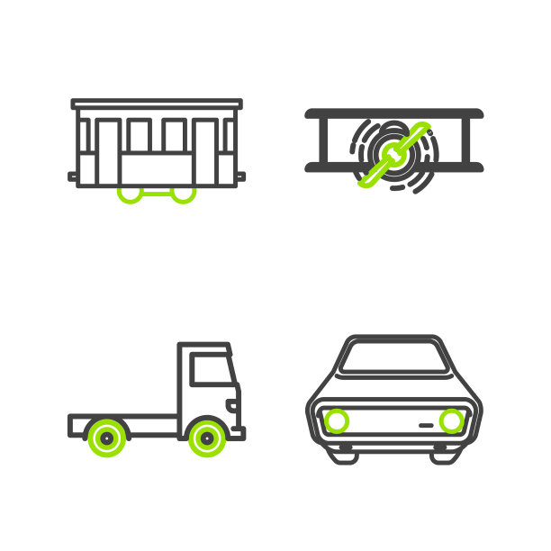 集线车送货车老货车图片下载