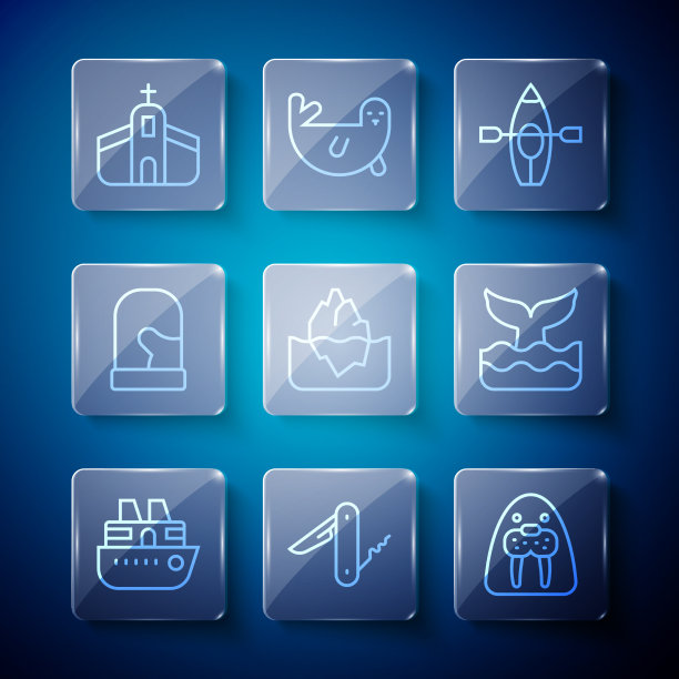 设线游船瑞士军刀海象图片下载