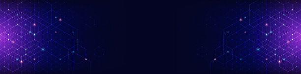 抽象背景由一组六边形组成图片下载