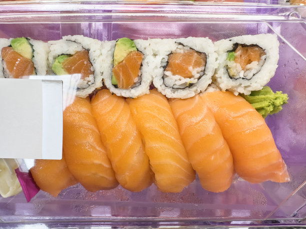 新鲜寿司盒图片下载