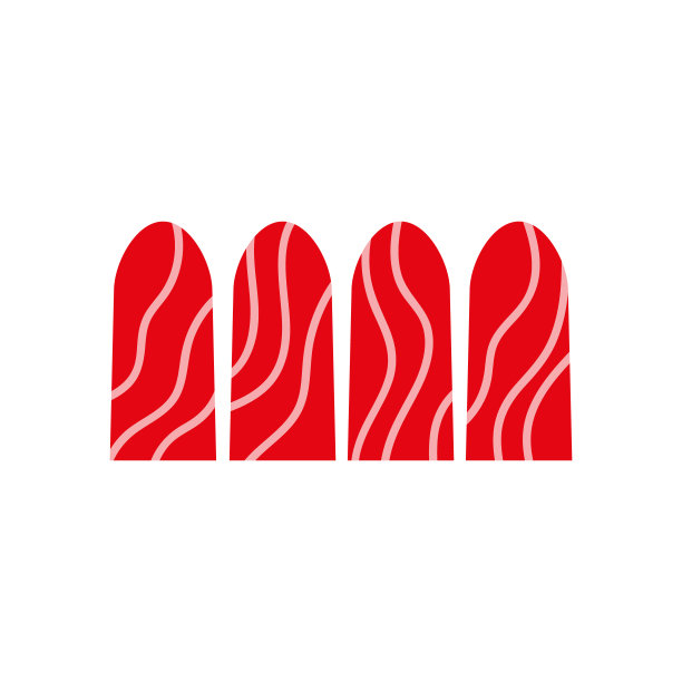 红色的指甲图片下载