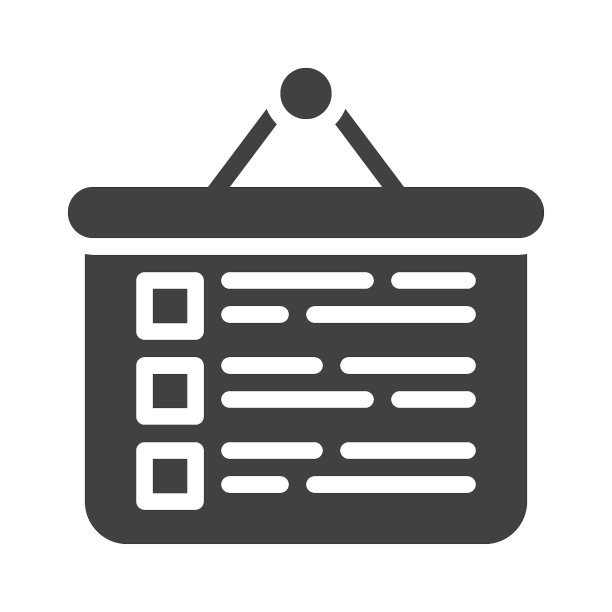 商业计划演示矢量图标图片下载