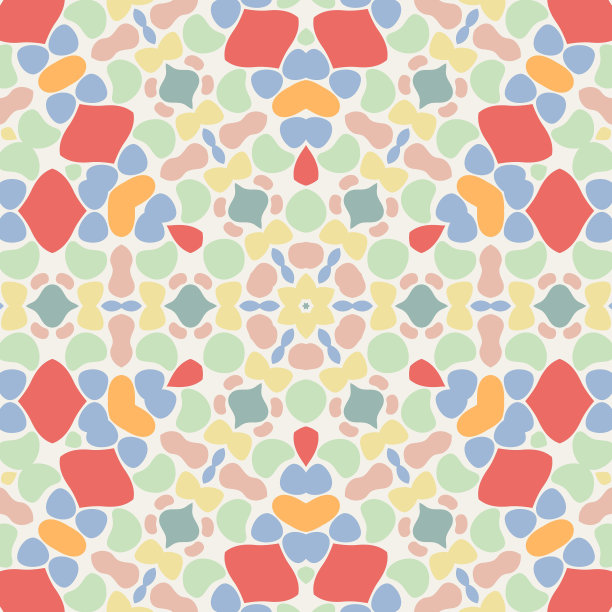 插图抽象万花筒图片下载