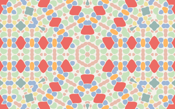 插图抽象万花筒图片下载