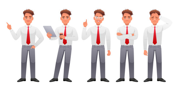 拿着平板电脑和咖啡，不悦地抱臂站立的白人男子图片下载