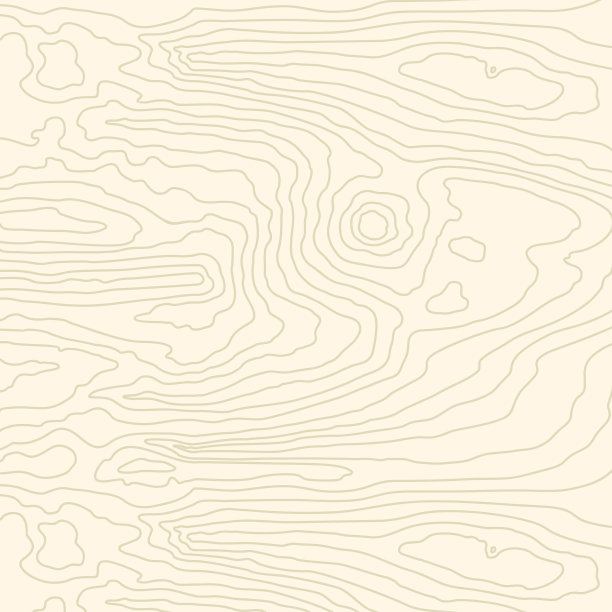 木制波浪图案。树纤维，木纹纹理。密集的线。抽象的地形背景。矢量图图片下载