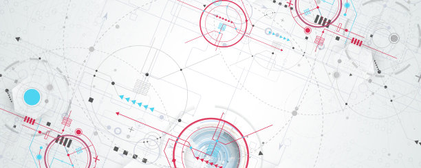 摘要电路板未来技术的处理背景图片下载