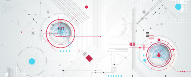 摘要电路板未来技术的处理背景图片下载