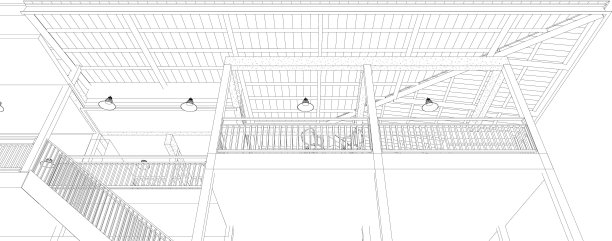 建筑工程的三维插图图片下载
