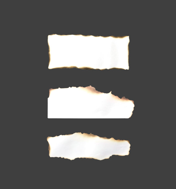 烧过的白纸用于设计图片下载