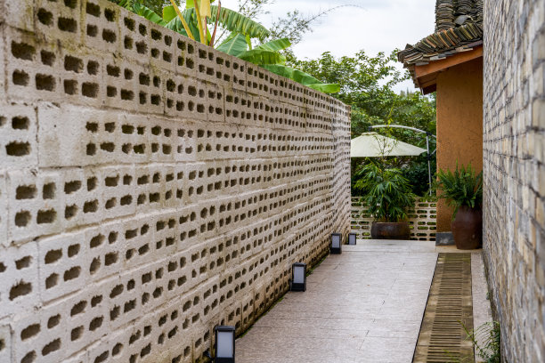 中国古代村落的建筑和房屋墙壁特写图片下载