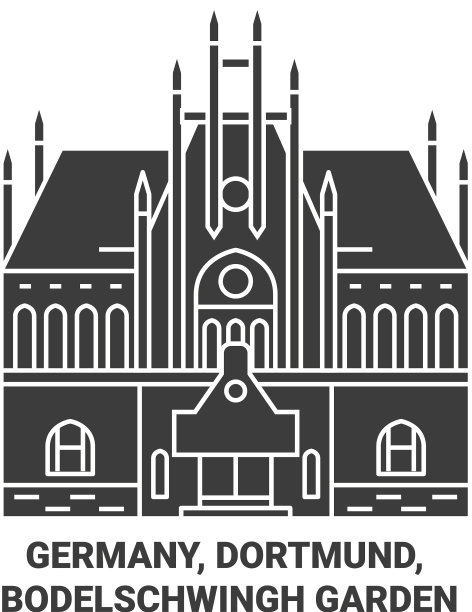 德国多特蒙德bodelschwing花园旅游图片下载