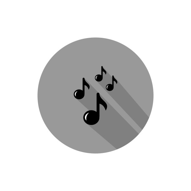 时尚插图中的音乐图标图片下载