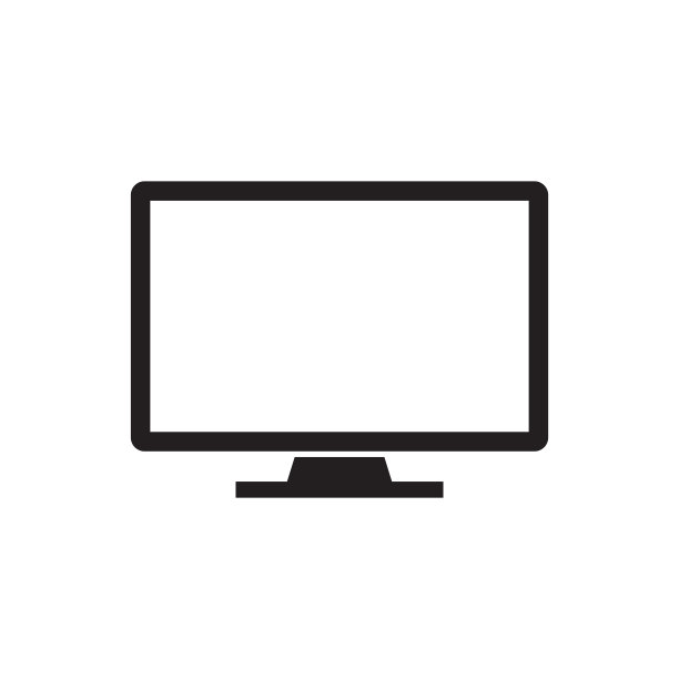 显示器电脑图标插图在潮流图片下载