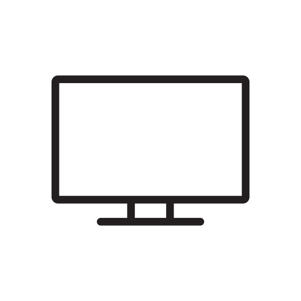 显示器电脑图标插图在潮流图片下载