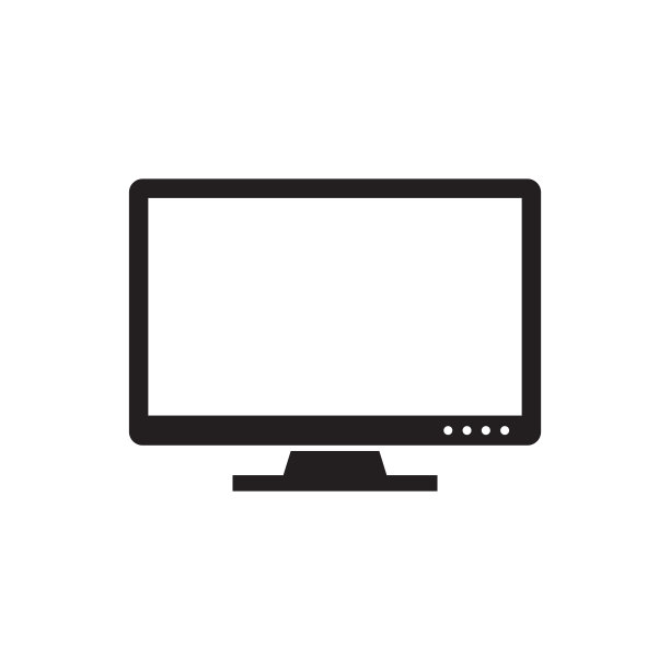 显示器电脑图标插图在潮流图片下载