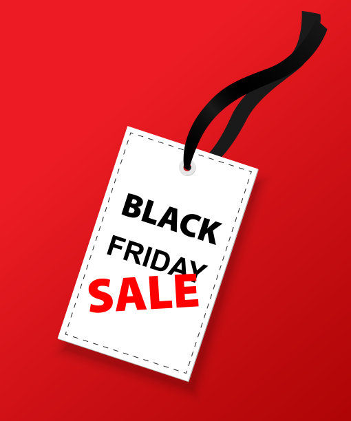 白色标签与条纹在一个红色的背景。图片下载