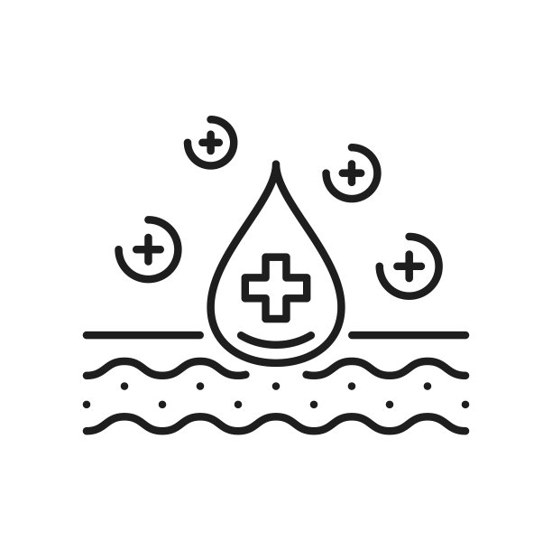 护肤面部肌肤美容icon保湿滴剂图片下载