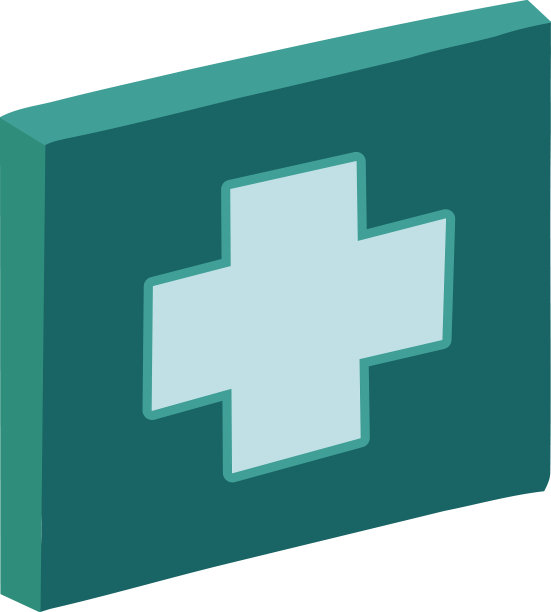 健康保健十字标志图片下载