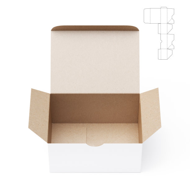 零售储存箱与蓝图图纸图片下载