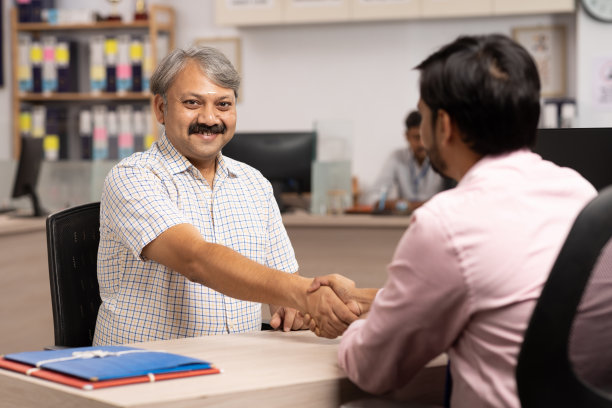 专业与客户库存照片图片下载