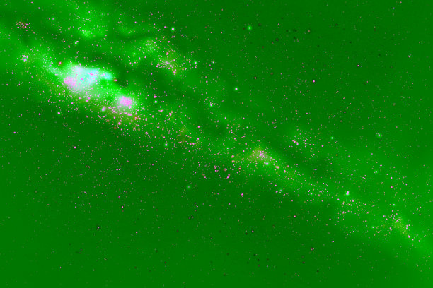 银河系，恒星和星云图片下载