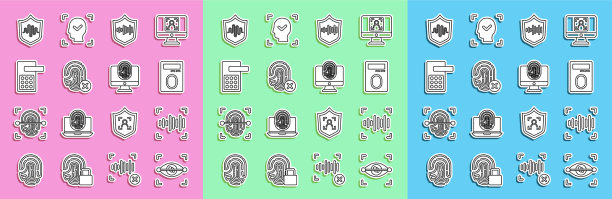 设置线眼扫描语音识别指纹图片下载