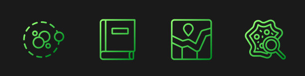 集线形图信息图原子科学图片下载