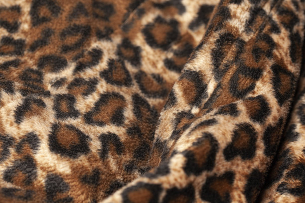豹皮纹理作为背景图片下载