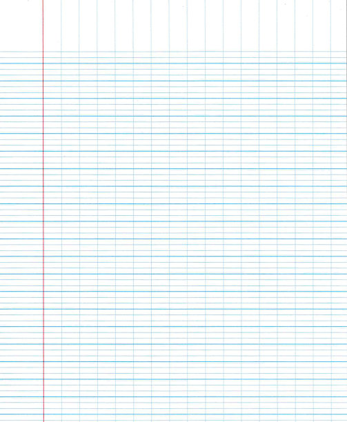 格子纸上有红色的竖红线在左边图片下载