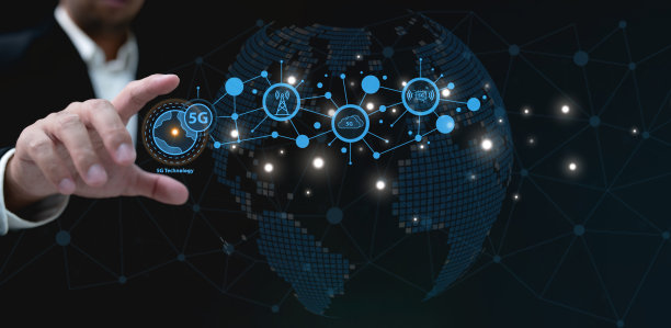 具有抽象高速技术的5G网络图片下载