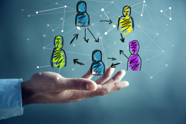 互联网和数据的数字化概念。图片下载