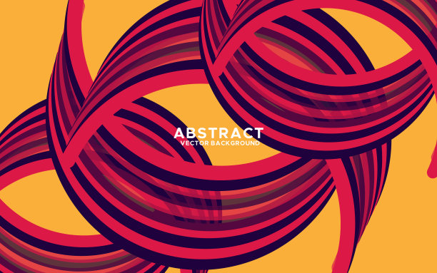 时尚的设计模板与线条形状。摘要黄色背景图片下载