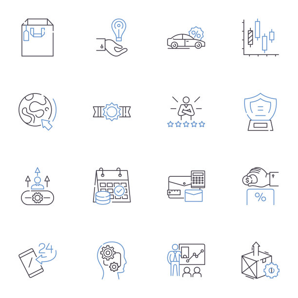 预购奖金线图标收集。奖励，礼品，奖励，独家，折扣，优惠，奖金矢量和线性插图。津贴，福利，特权概述标志设置图片下载