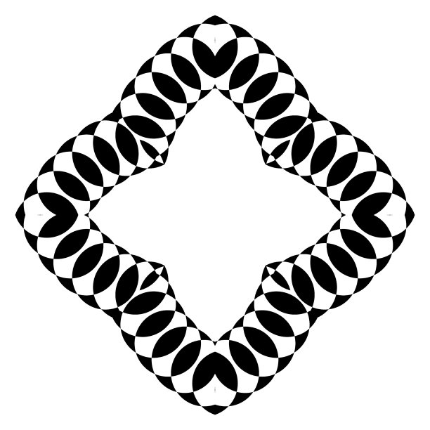 插图抽象黑色和白色图片下载