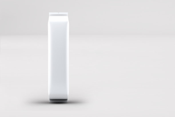 巧克力棒包装空白包装空模板。模拟。真实的照片。三维渲染图片下载